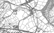 Old Map of Uffington, 1881