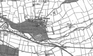 Old Map of Uffington, 1886