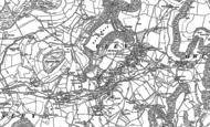Old Map of Uley, 1882