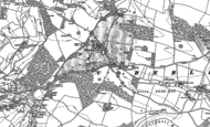 Old Map of Ullenwood, 1883