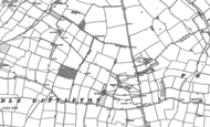 Old Map of Ullington, 1883 - 1900