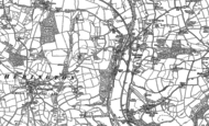 Old Map of Umberleigh, 1886 - 1887