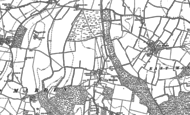 Old Map of Up Marden, 1896 - 1910