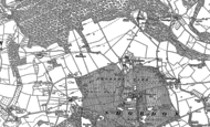 Old Map of Uphampton, 1885