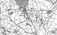 Old Map of Upleadon, 1882
