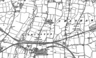 Old Map of Upminster, 1895