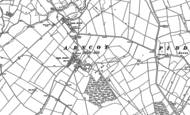 Old Map of Upper Arncott, 1919