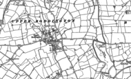 Old Map of Upper Boddington, 1899