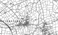 Old Map of Upper Broughton, 1883 - 1902