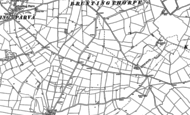 Old Map of Upper Bruntingthorpe, 1885