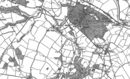 Old Map of Upper Cound, 1882