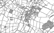 Old Map of Upper Dean, 1899 - 1900
