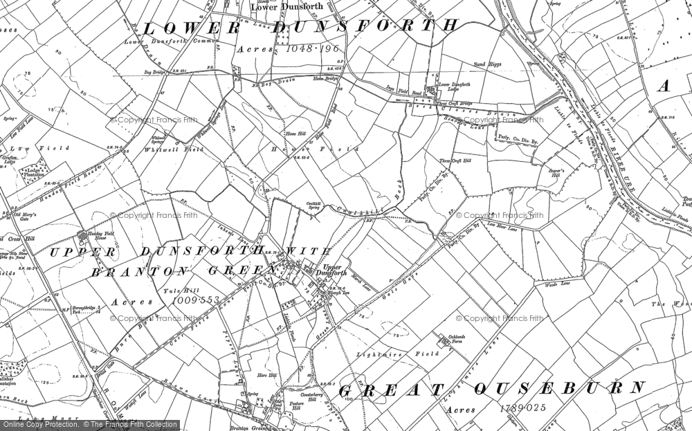 Upper Dunsforth, 1892
