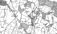 Old Map of Upper Enham, 1894 - 1909