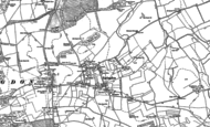 Old Map of Upper Farringdon, 1895