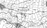 Old Map of Upper Heyford, 1884