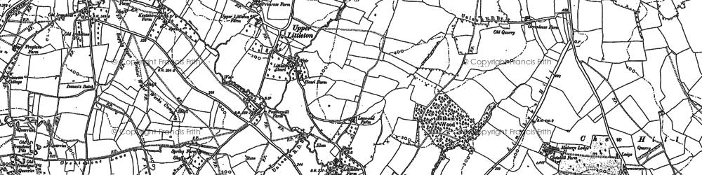 Old map of Upper Littleton in 1883