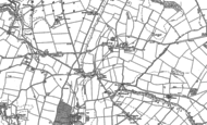Old Map of Upper Ludstone, 1883 - 1901