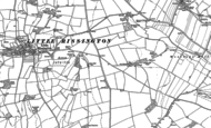 Old Map of Upper Rissington, 1900 - 1919