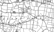 Old Map of Upper Staploe, 1900