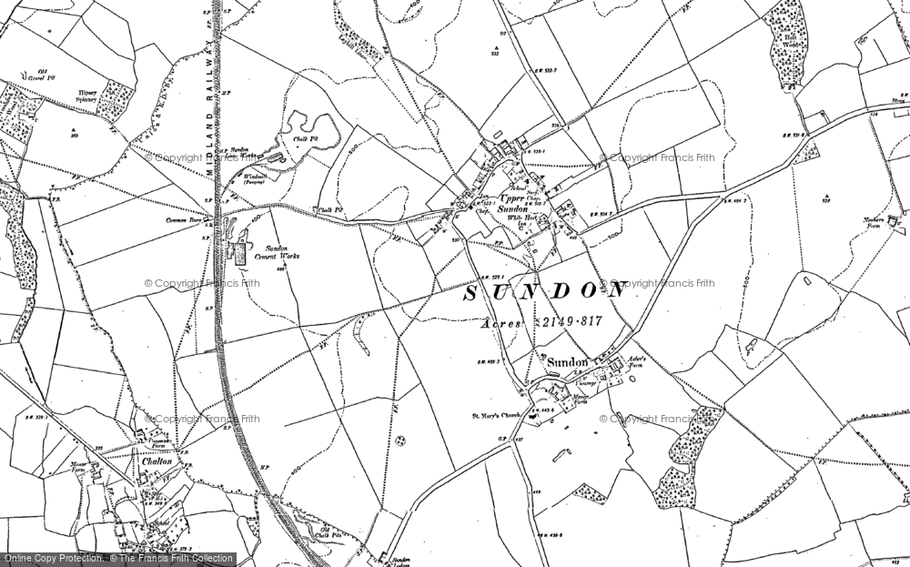 Upper Sundon, 1881