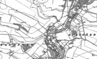 Old Map of Upper Woodford, 1889 - 1900