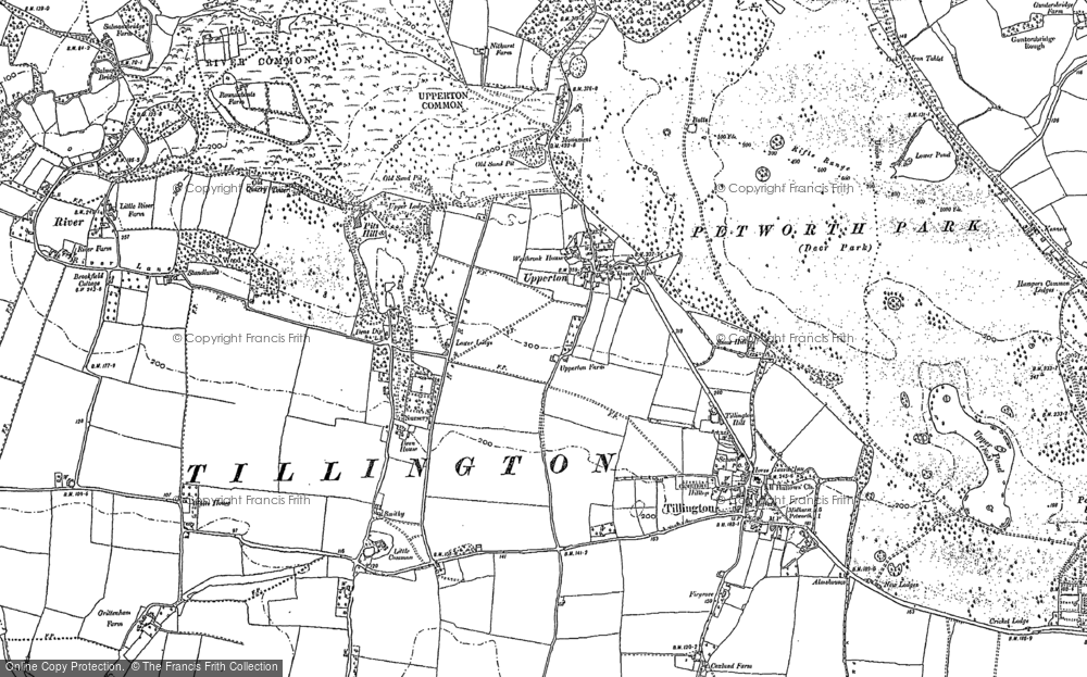 Old Map of Upperton, 1895 - 1896 in 1895