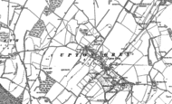 Old Map of Upton Grey, 1894