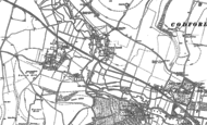 Old Map of Upton Lovell, 1899 - 1900