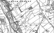 Old Map of Upton Noble, 1884 - 1902