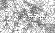 Old Map of Upton St Leonards, 1883