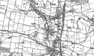 Old Map of Upwey, 1886