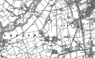 Old Map of Urpeth, 1895