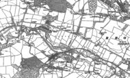 Old Map of Ushaw Moor, 1895