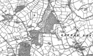 Old Map of Valeswood, 1881