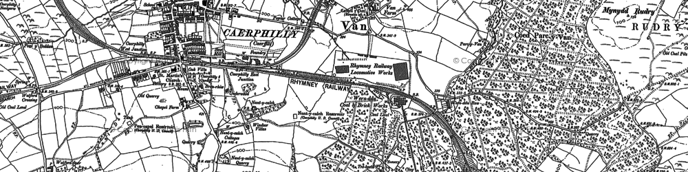 Old map of Van in 1915