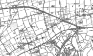 Old Map of Vange, 1895