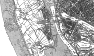 Old Map of Vickerstown, 1910 - 1932