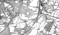 Old Map of Virginia Water, 1894 - 1912