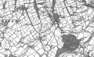 Old Map of Waddington, 1930