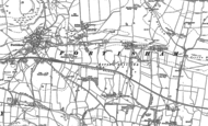 Old Map of Waddon, 1886 - 1901