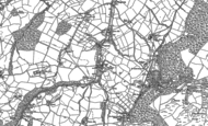 Old Map of Wagbeach, 1881 - 1901
