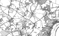 Old Map of Wainscott, 1895 - 1896