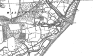 Old Map of Walberswick, 1903