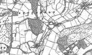 Old Map of Walderton, 1910