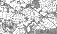 Old Map of Walford Heath, 1880 - 1881