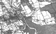Old Map of Walhampton, 1895 - 1907