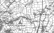 Old Map of Walkmills, 1882