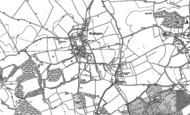 Old Map of Wallington, 1896