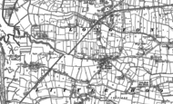 Old Map of Walmer Bridge, 1892